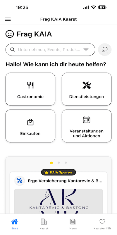 FragKaia App Screenshot